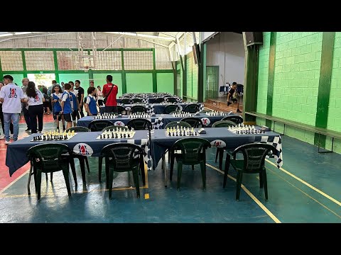 108 estudiantes participaron en la final regional de ajedrez escolar en Pérez Zeledón