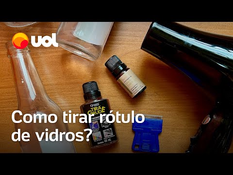 Como remover rótulos e adesivos de vidros? Testamos 6 métodos; vídeo mostra dicas