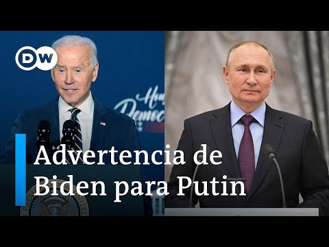 Biden advierte a Putin