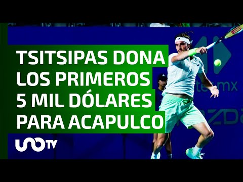 Debuta con triunfo en el Abierto Mexicano de Tenis.