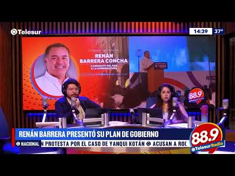 Renán Barrera presentó ayer su Plan de Gobierno