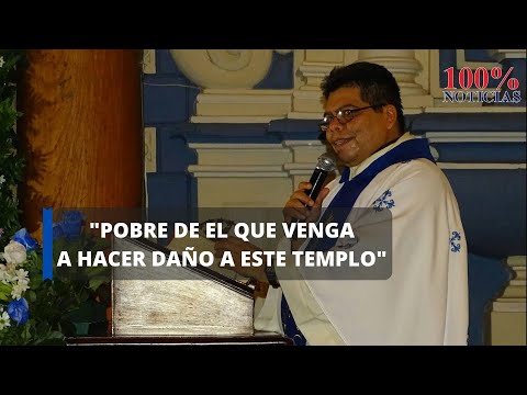 Monseñor Luis Vallejos asegura que no permitirán agresiones a templos en Diriomo, Granada