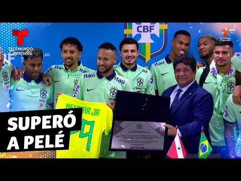 El enorme reconocimiento que recibió Neymar | Telemundo Deportes