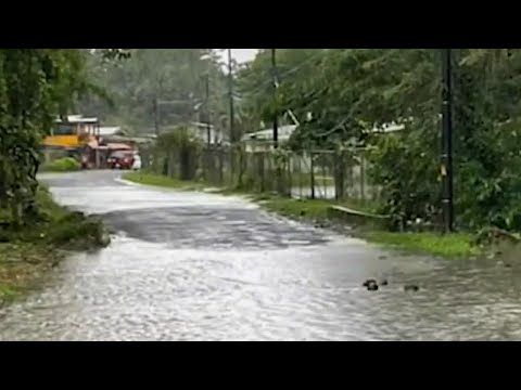 ¡Alerta Amarilla!, fuertes lluvias afectan el Caribe