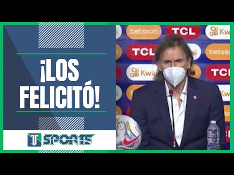 Ricardo Gareca ALABÓ a sus jugadores tras VICTORIA ante Colombia en la Copa América 2021