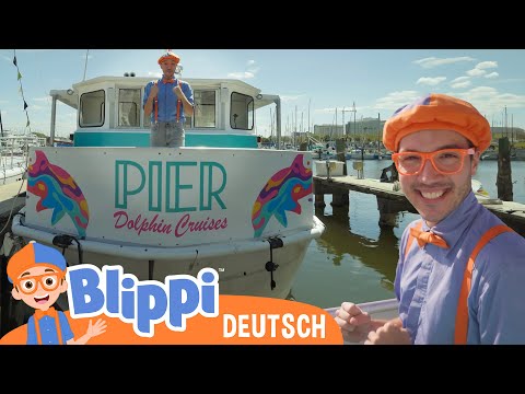 Bliipi geht an Bord ⛵ | Blippi Deutsch - | Abenteuer und Videos für Kinder