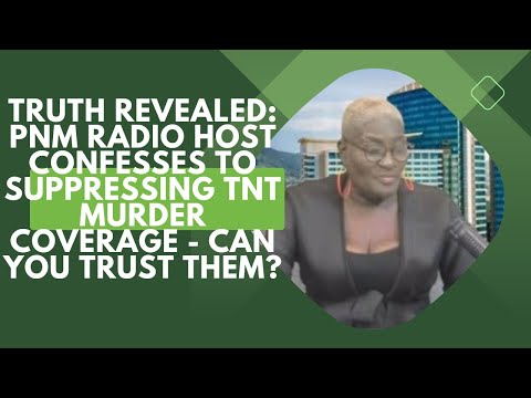 Truth Revealed: PNM Radio Host Confesses to Suppressing TNT Murder Coverage - Can You Trust Them?