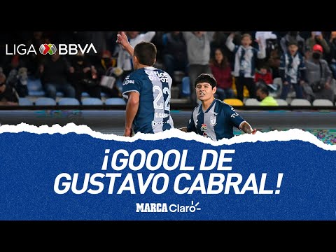 Gol de Gustavo Cabral | Pachuca 2-0 Necaxa | Jornada 4 Clausura 2023 | Liga MX