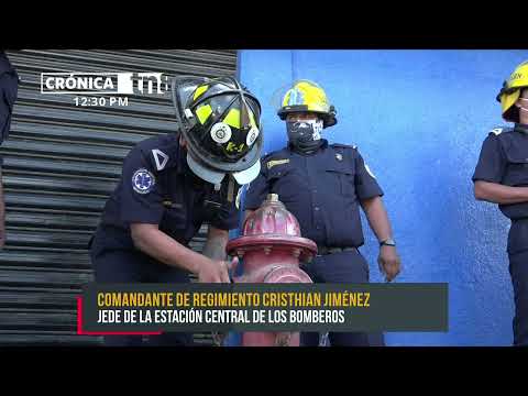 Siguen las inspecciones de hidrantes en el Mercado Oriental - Nicaragua
