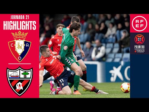 하이라이트 #프리메라 페데라시온 | CA Osasuna B 2-3 Arenas Club | 라운드 21 | 시즌 2025/26