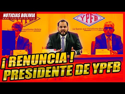? Herland Soliz presenta su renuncia a YPFB ?