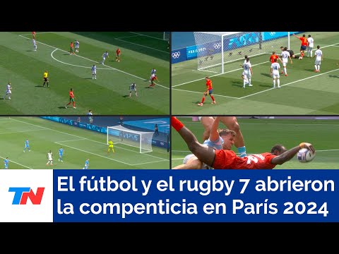 El fútbol y el rugby 7 inauguraron la competición en París 2024