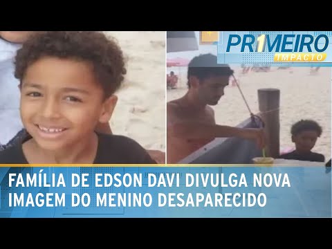 Novo vídeo mostra Edson Davi de cabelos secos antes de desaparecer no Rio|Primeiro Impacto(31/01/24)