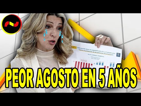 Yolanda Díaz HUYE ACOJONADA tras el PEOR AGOSTO en 5 años