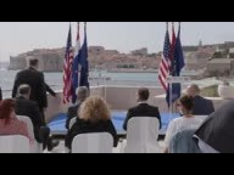 Pompeo and Croatian PM hold joint briefing