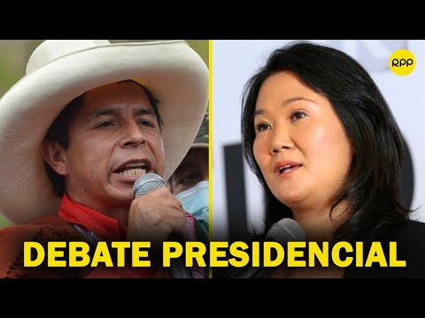 ¡EN VIVO! ? Debate PRESIDENCIAL entre Pedro Castillo y Keiko Fujimori en Chota