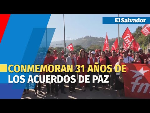 El Salvador cumple 31 años de fin de guerra y el FMLN advierte retrocesos