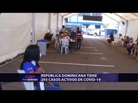 República Dominicana tiene 293 casos activos de Covid 19