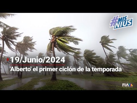 #MISNIUS |Primer ciclón de la temporada en curso, se espera que impacte #Tamaulipas esta noche.