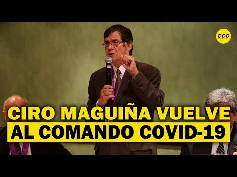 Ciro Maguiña anunció su regreso al comité de expertos COVID-19 tras disculpas del ministro Zamora