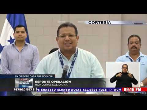 Se brinda informe del Día 1 de la Operación Honduras Solidaria