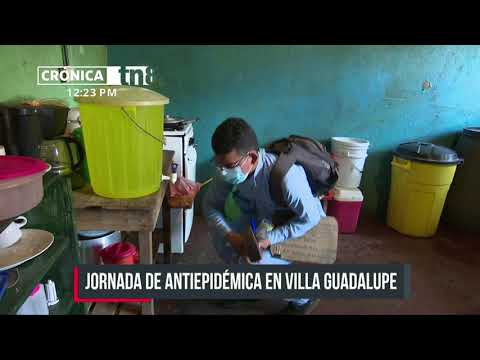 MINSA desarrolla jornadas de fumigación y abatización en Managua, Nicaragua