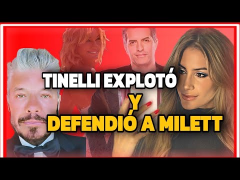 MARCELO TINELLI EXPLOTÓ CON LAM Y DEFENDIÓ A MILETT FIGUEROA