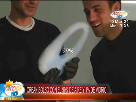 Ciencia y Actualidad: Crean bolso compuesto de 99% aire y !% vidrio