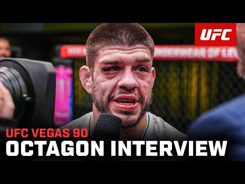 Chepe Mariscal Octagon Interview | UFC Vegas 90