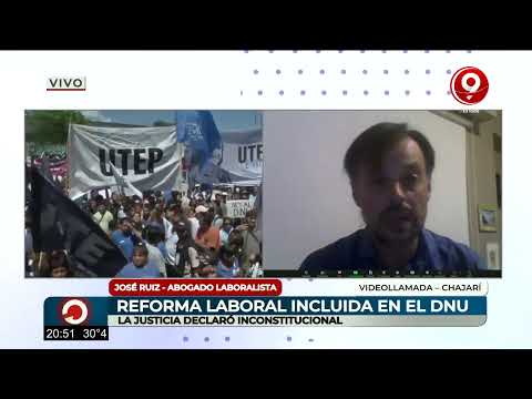 Reforma laboral en el DNU: entrevista al abogado laboralista José Ruiz