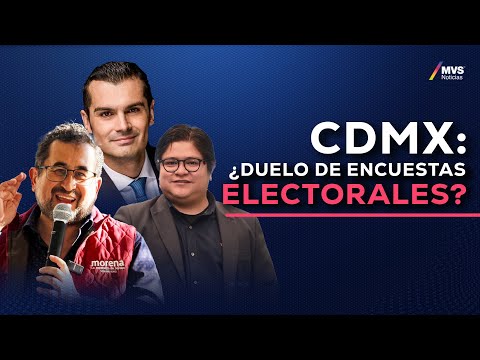 Equipos de los CANDIDATOS a la JEFATURA DE GOBIERNO de la CDMX debaten sobre ENCUESTAS PUBLICADAS