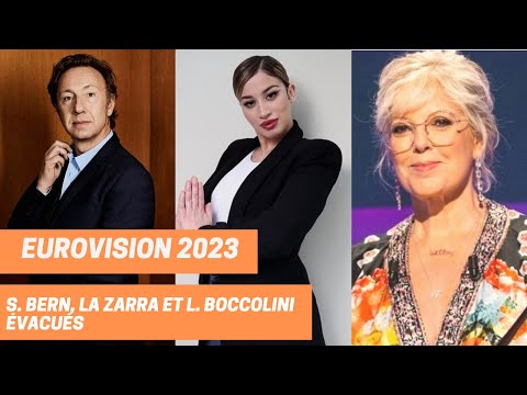 Eurovision 2023 : Stéphane Bern et Laurence Boccolini évacués d'urgence, ce que l'on sait
