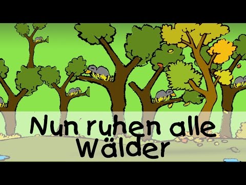 Nun ruhen alle Wälder - Die besten Schlaflieder || Kinderlieder