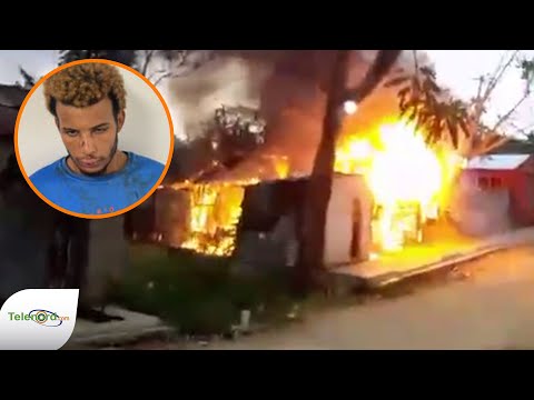 Hombre incendió casa de su propia madre en SFM