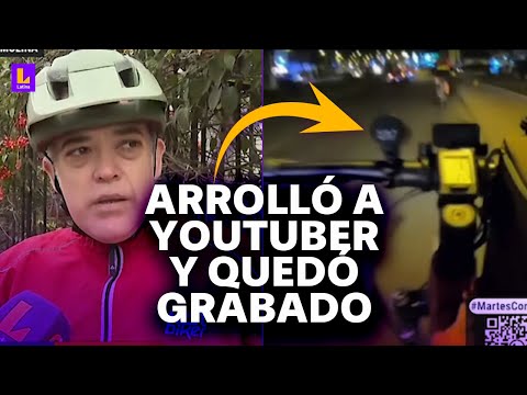 He podido morir ese día: Bus arrolló a ciclista youtuber en la avenida Túpac Amaru y quedó grabado
