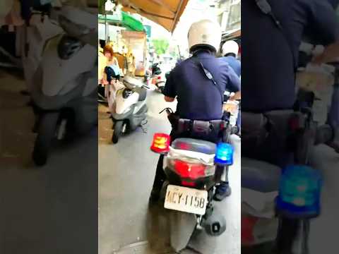 ตำรวจตลาดเช้าtaiwanแรงงานไท