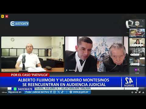 Alberto Fujimori: suspenden hasta el 04 de enero juicio oral contra expresidente por caso Pativilca