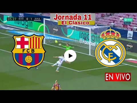 En Vivo: Barcelona vs. Real Madrid, donde ver, a que hora juega Barcelona vs. Real Madrid 2023