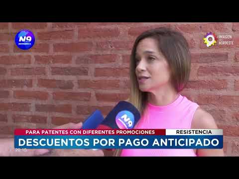 RESISTENCIA: Patentes con descuento y grandes promociones por pago anticipado - NOTICIERO 9