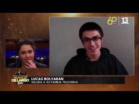 La emoción de Tamara Acosta al recibir mensaje de Lucas Bolvarán. TBT, Canal 13.