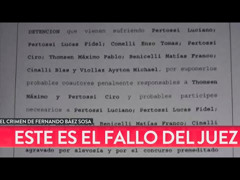 Fernando | Las claves del fallo del juez que agravó la acusación de los 8 rugbiers: seguirán presos