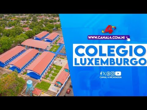 MINED entrega mejoramiento del Colegio Luxemburgo en Managua