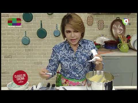 Churros y Arroz frito envuelto en Omelette  | Clases de cocina con Jacqueline