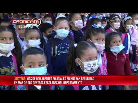 Jinotega inicia clases con Plan de Seguridad Escolar 2021 - Nicaragua