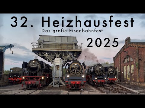 32. Heizhausfest 2025 – Das große Eisenbahnfest