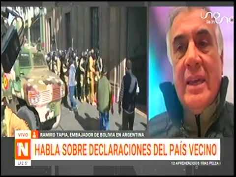 02072024 RAMIRO TAPIA EMBAJADOR HAB LA SOBRE DECLARACIONES DEL PAÍS VECINO UNO