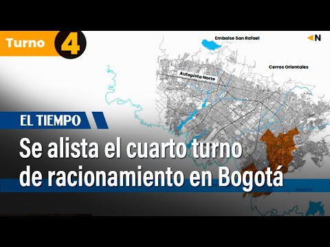 Se alista el cuarto turno de racionamiento en las localidades de Bosa, Ciudad Bolívar y Kennedy