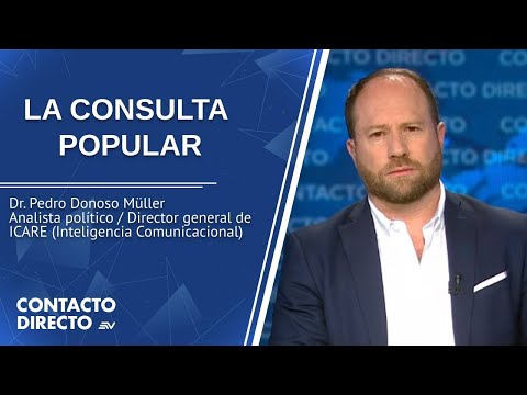 Entrevista con Pedro Donoso - Analista Político | Contacto Directo | Ecuavisa
