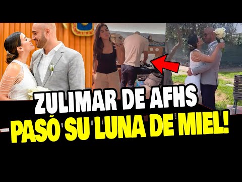 AFHS: ZULIMAR SE VA DE LUNA DE MIEL TRAS CASARSE CON SU NOVIO PERUANO