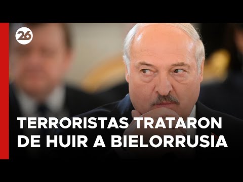 ATENTADO EN RUSIA | Lukashenko dice que los terroristas trataron primero de huir a Bielorrusia